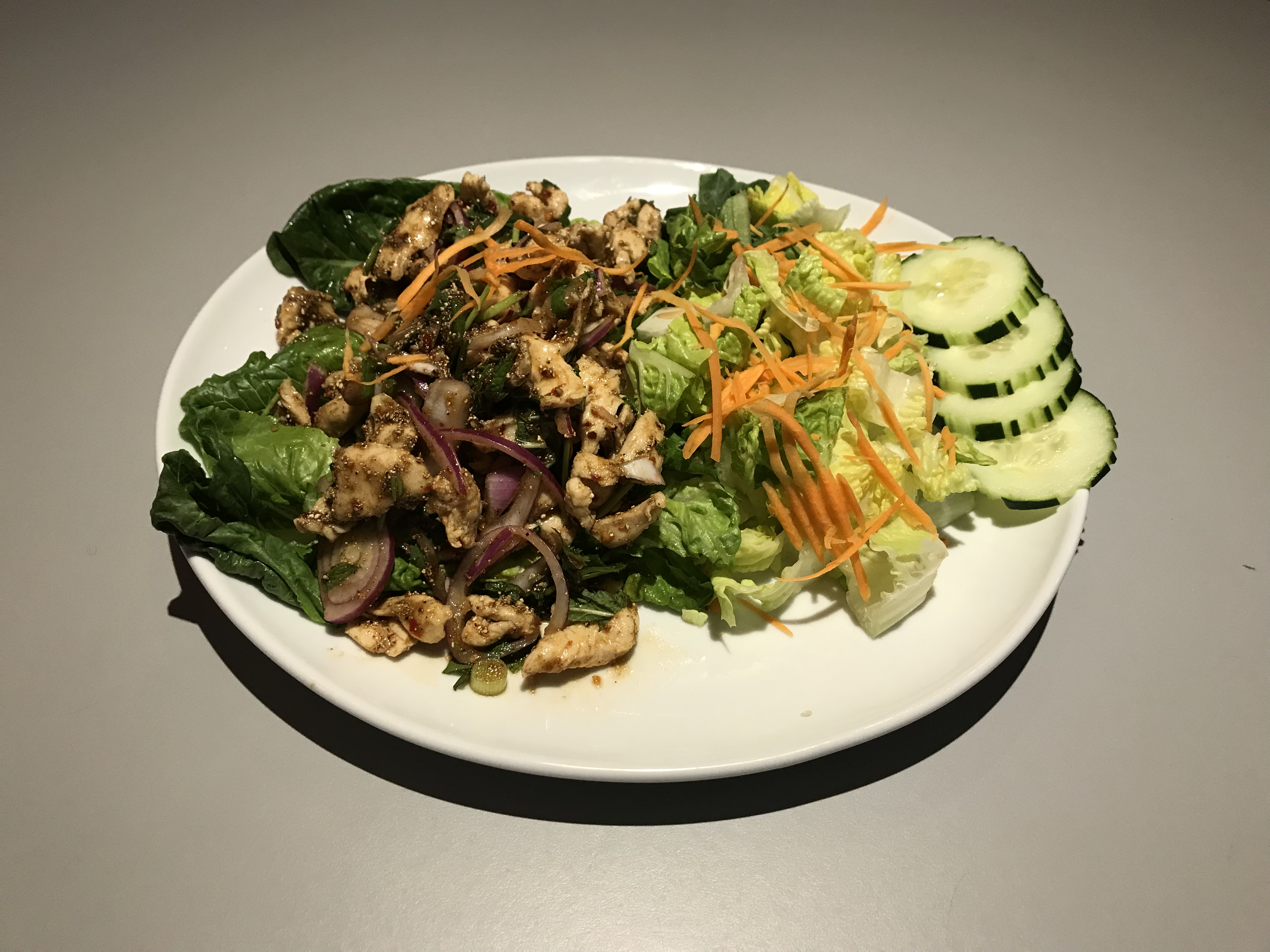 Order Yum Chicken Salad food online from Chiangmai Thai Restaurant store, Lynnwood on bringmethat.com