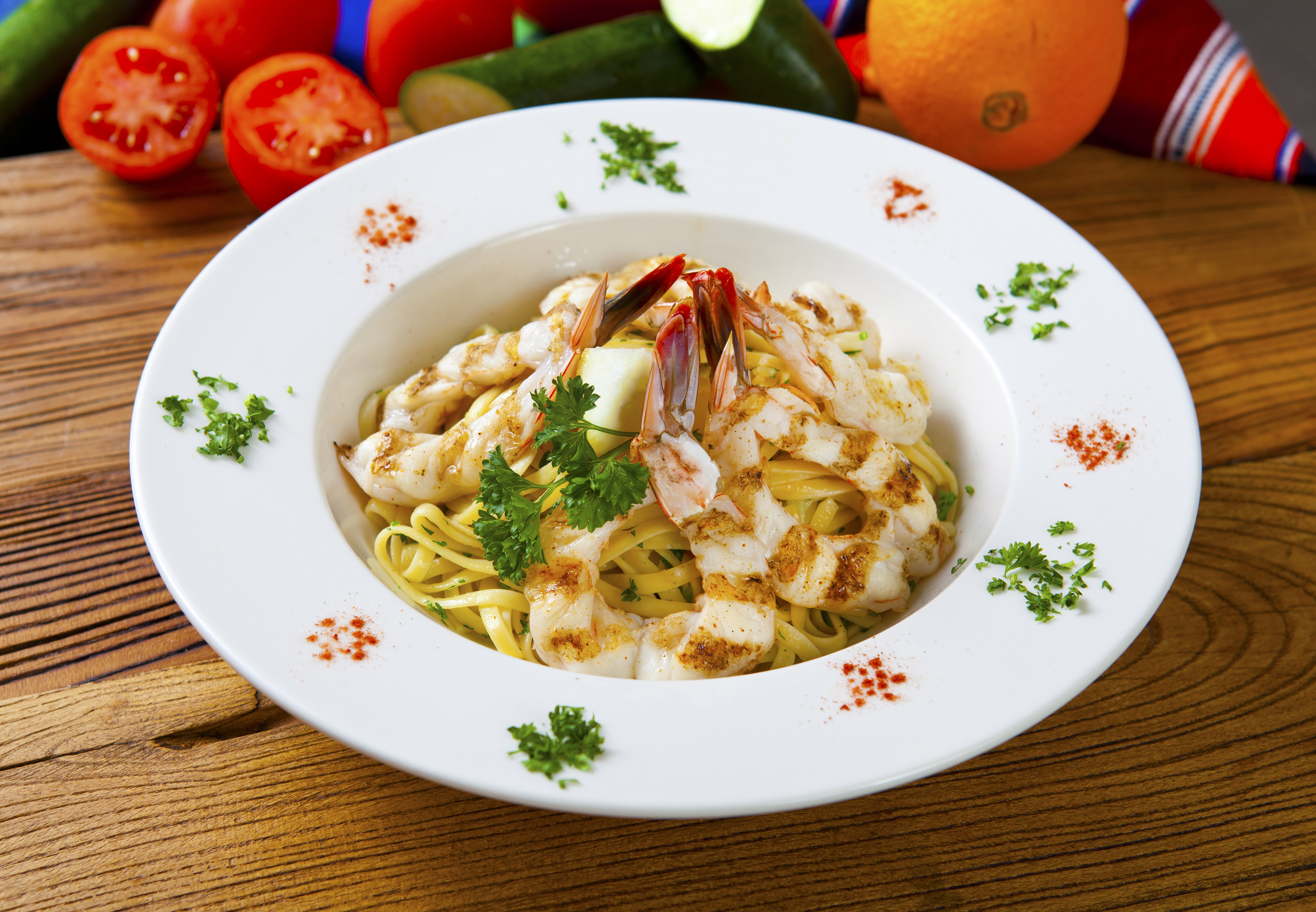 Order Shrimp Pasta food online from Fish Dish store, North Hollywood on bringmethat.com