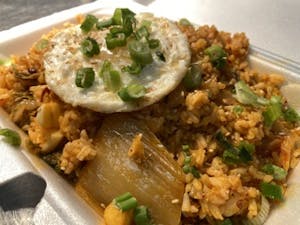 Order Kimchi Fried Rice food online from Dai Trang Bistro store, West Chester on bringmethat.com