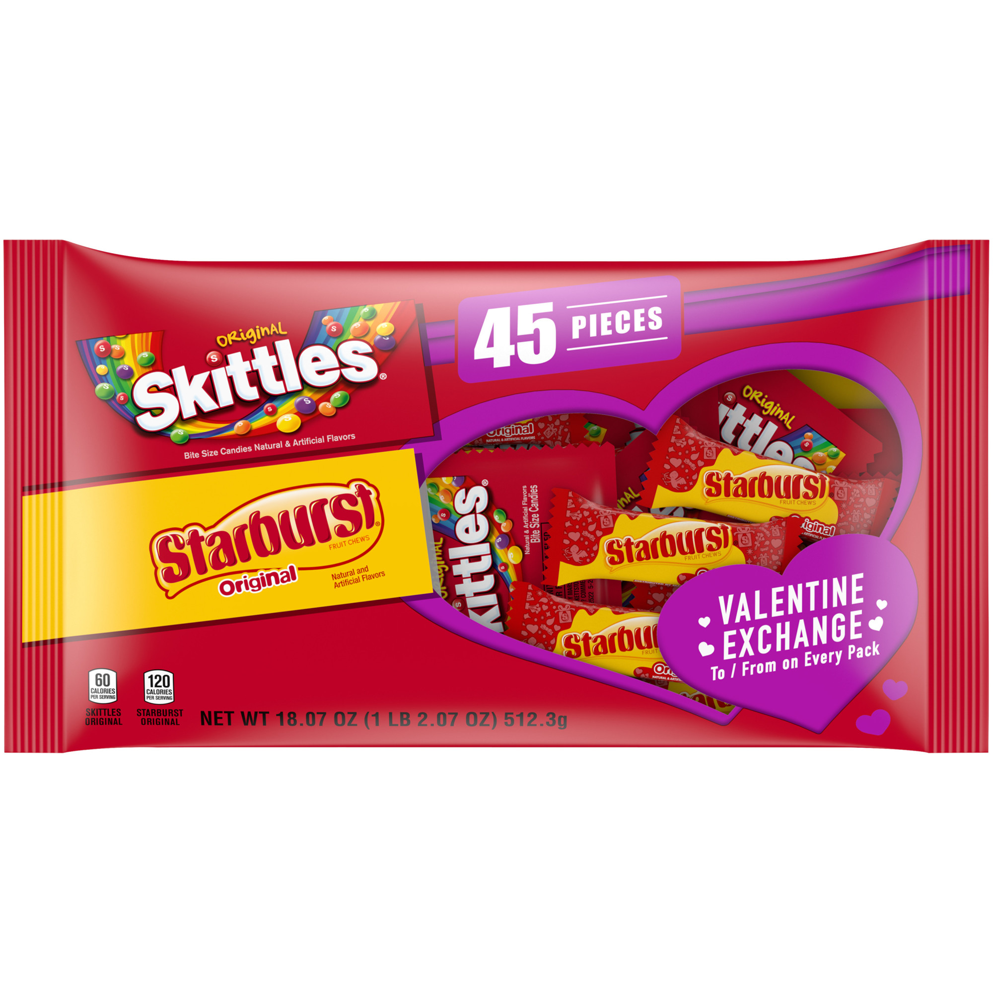 Order Skittles & Starburst Valentine's Day Chewy Candy Exchange - 18.07 oz food online from Rite Aid store, MILLER PLACE on bringmethat.com
