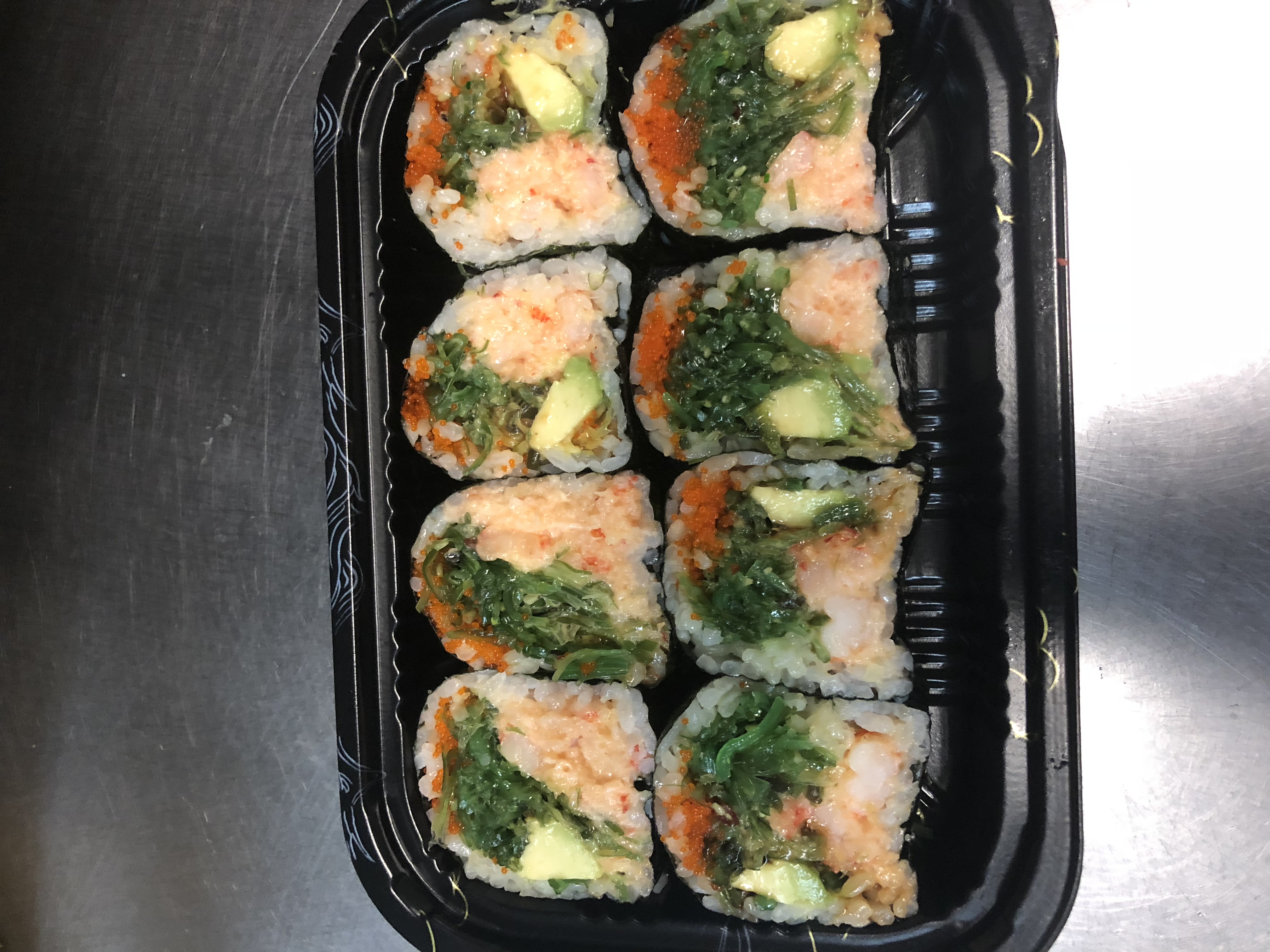 Order 132. Devil Roll food online from Yummy sushi store, New York on bringmethat.com