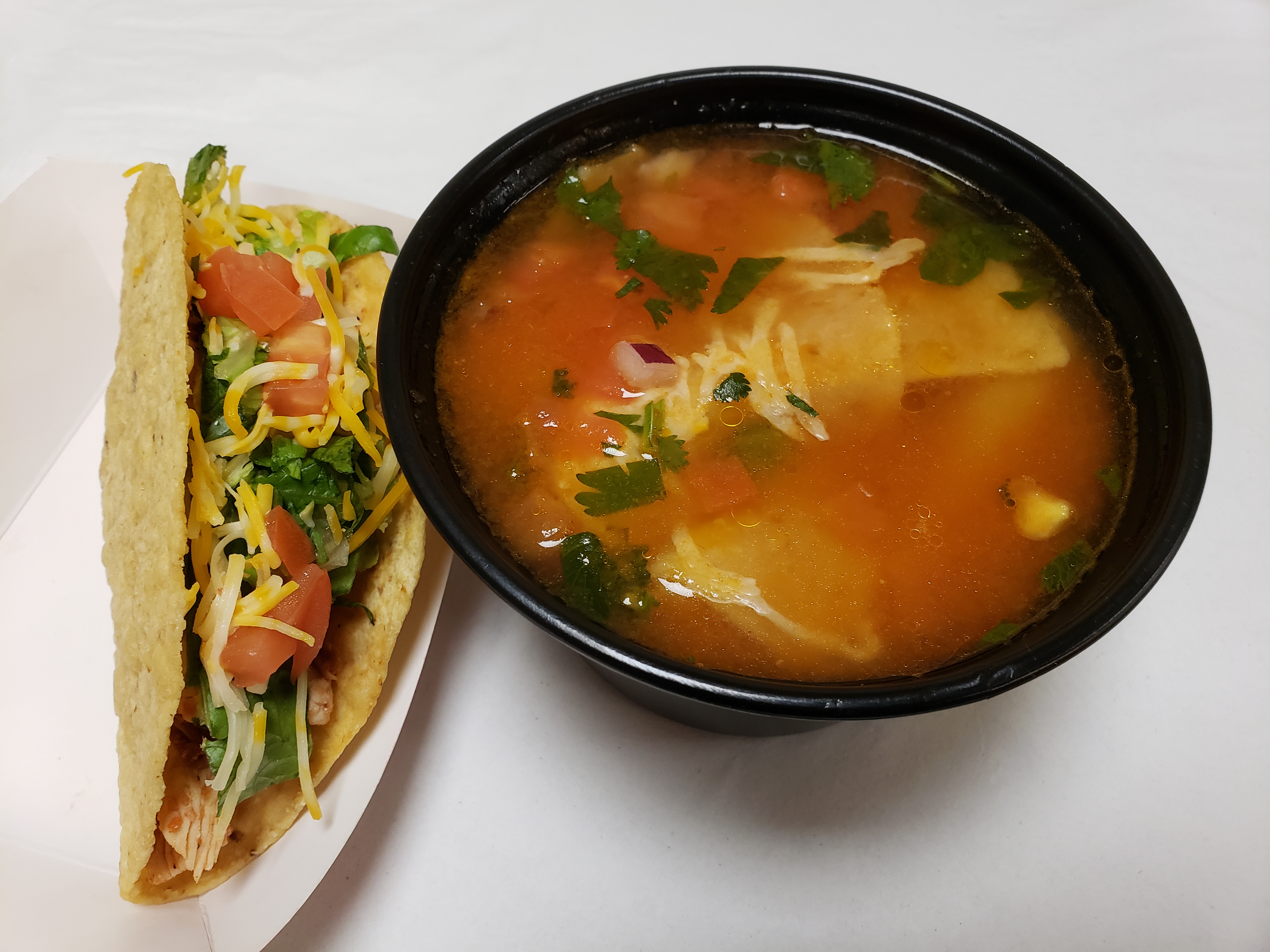 Order Soup Combo food online from Poblanos Mexican Cafe store, Dallas on bringmethat.com