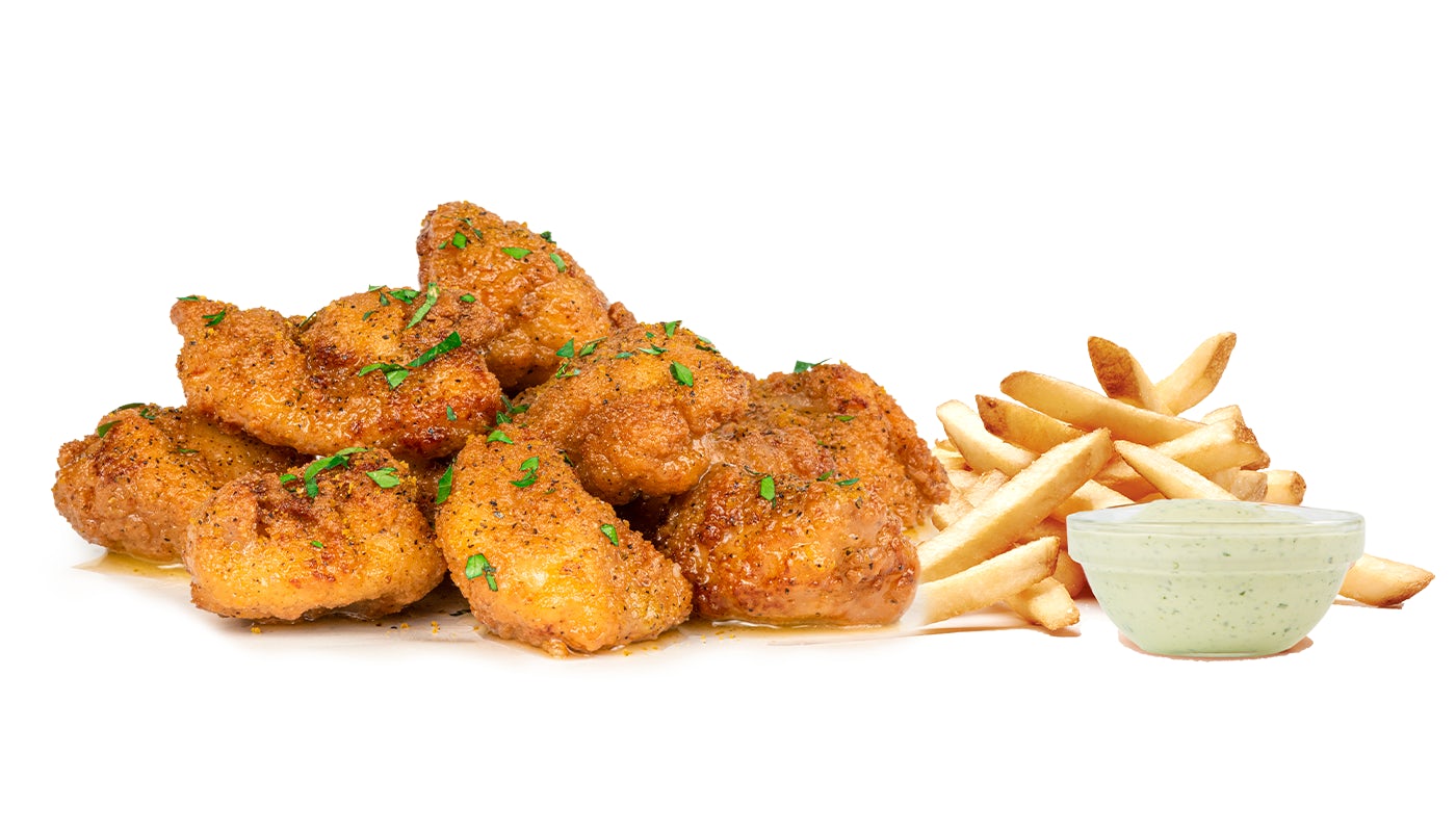 Order 20 Boneless Wing Combo food online from Starbird Wings store, Campbell on bringmethat.com