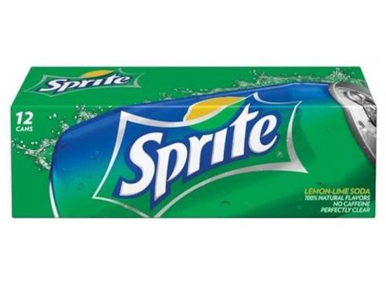 Order Sprite- 12oz Can x 12 Pack  food online from Darn Cheap Discounts store, Hartville on bringmethat.com
