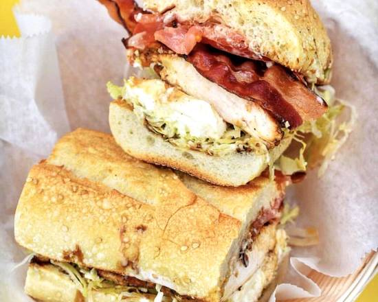 Order GRILLED CHICKEN BURRATA CLUB food online from Compton's store, New York on bringmethat.com