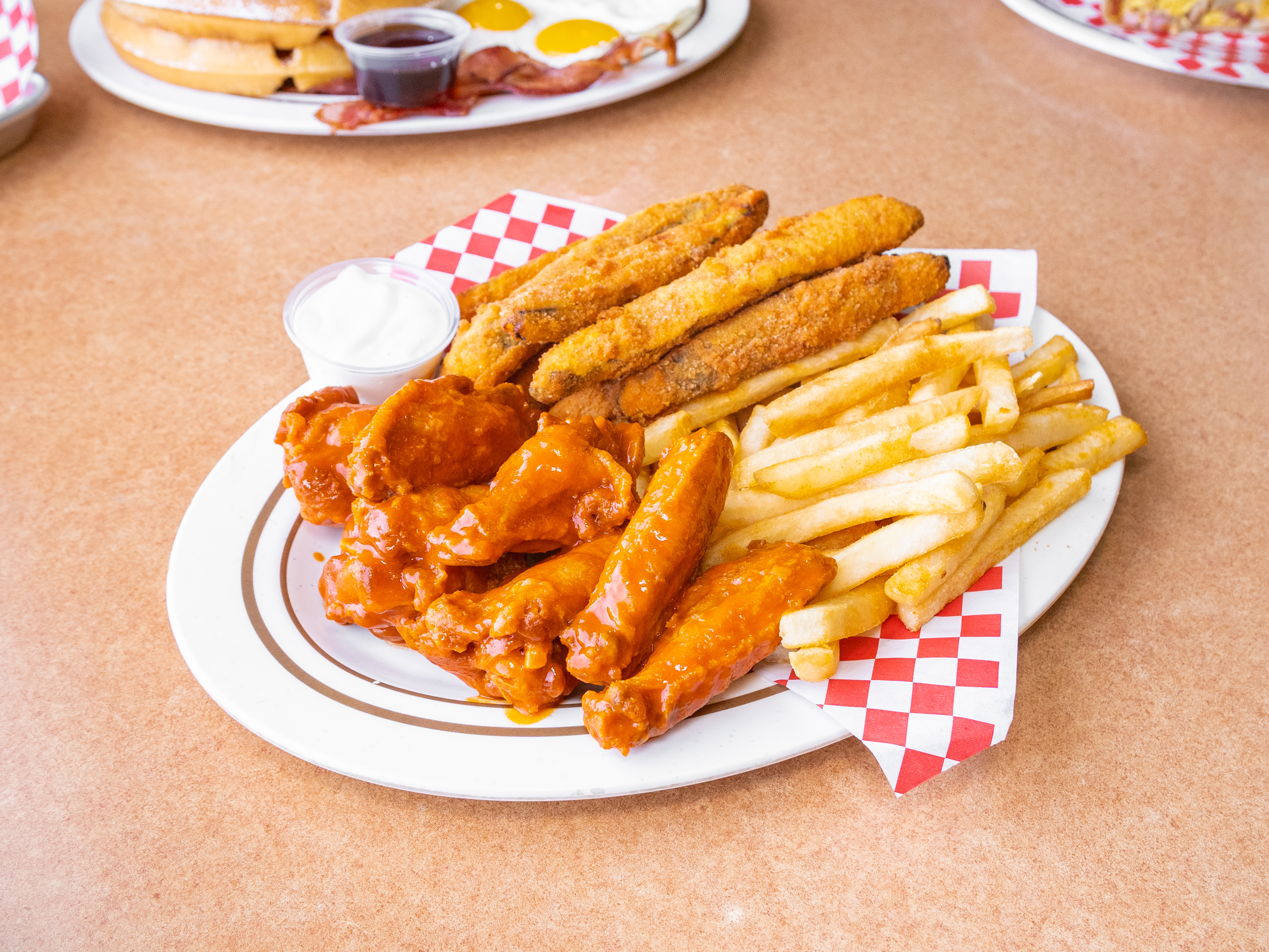 Order Hot Wings Plate food online from The Workz store, Lancaster on bringmethat.com