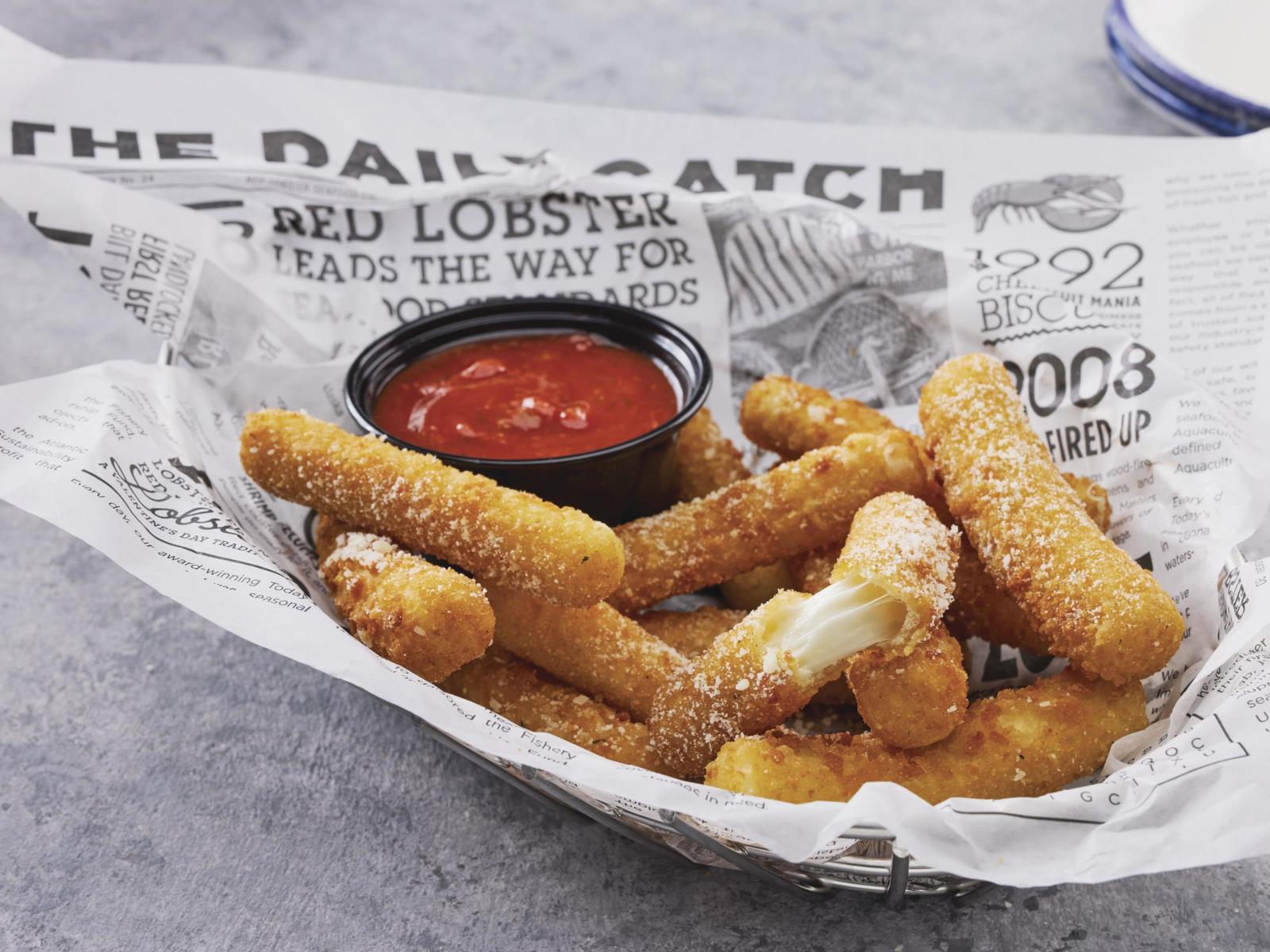 Order Mozzarella Cheesesticks food online from Red Lobster store, Lima on bringmethat.com