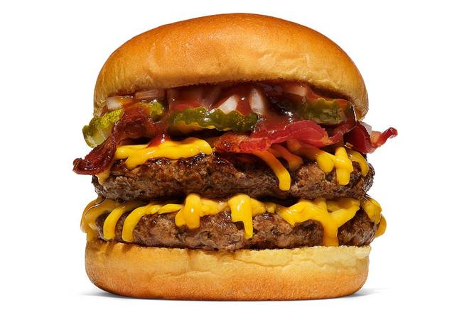 Order The Cowboy food online from Hat Creek Burger Co. store, West Lake Hills on bringmethat.com