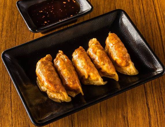 Order Gyoza (5 pcs) food online from The Sushi House store, Tempe on bringmethat.com