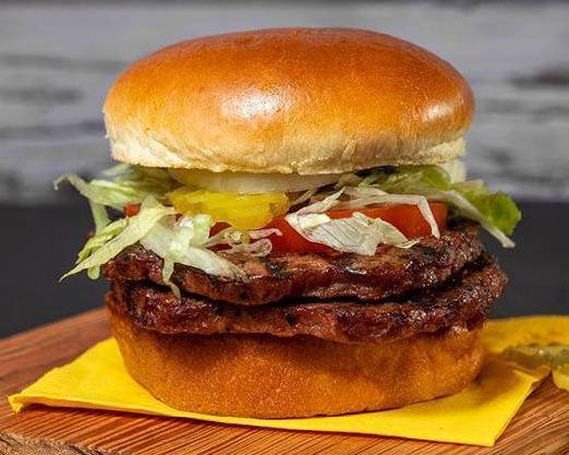 Order Double Burger food online from Big Deal Burger store, Solvang on bringmethat.com