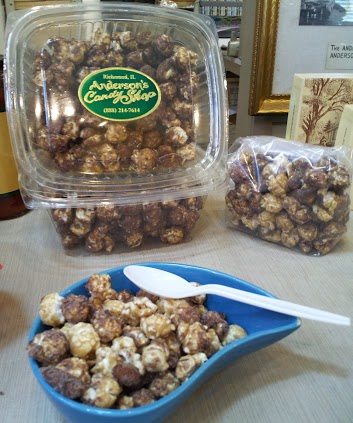Order Chocolate Drizzled Caramel Corn food online from Anderson Candy Shop store, Barrington on bringmethat.com