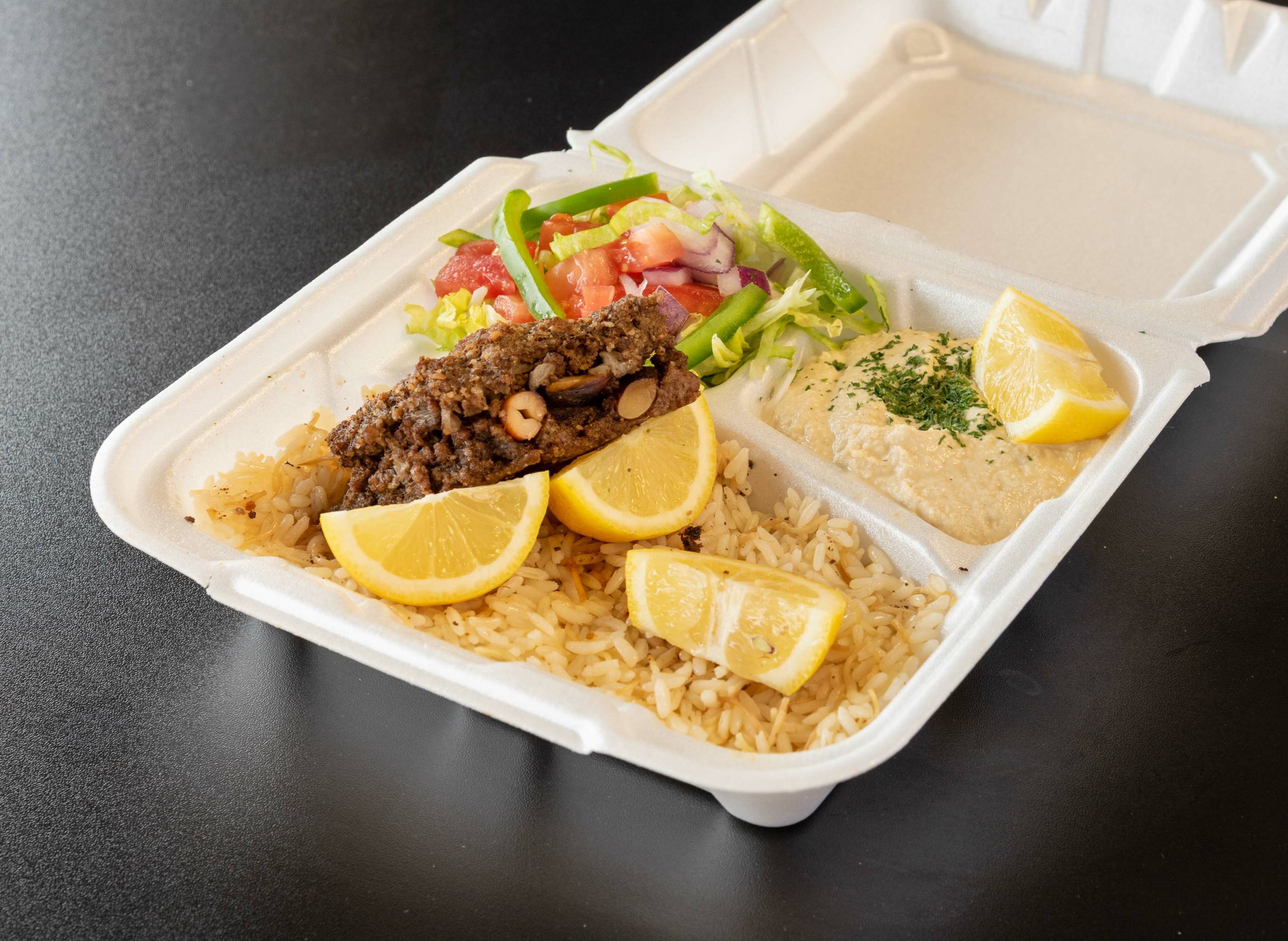 Order Kibbeh Plate Home Made  food online from 360 Pizzeria & Italian Kitchen store, Franklin on bringmethat.com