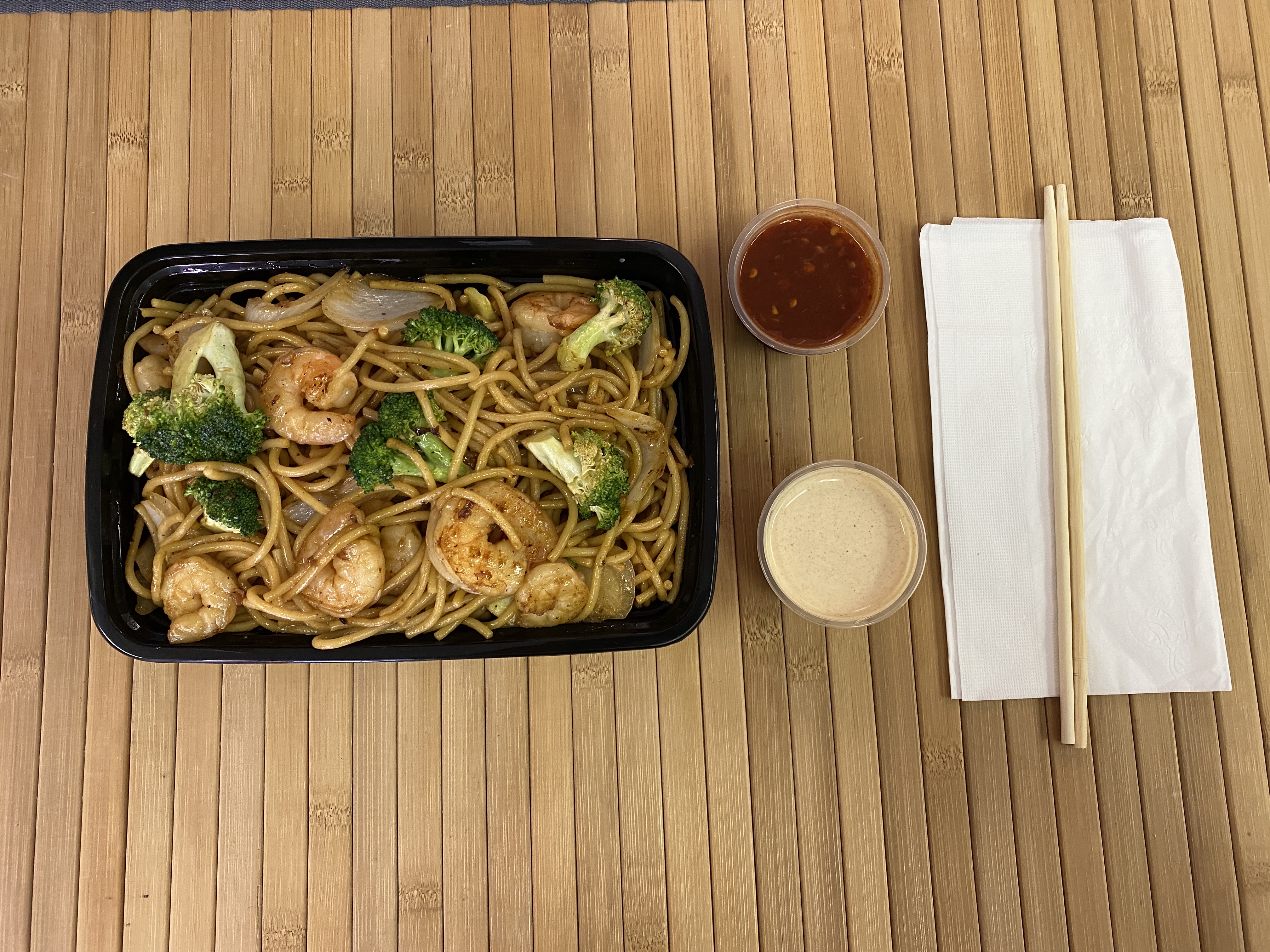 Order Shrimp Noodles food online from Hibachi Delivery store, Raleigh on bringmethat.com