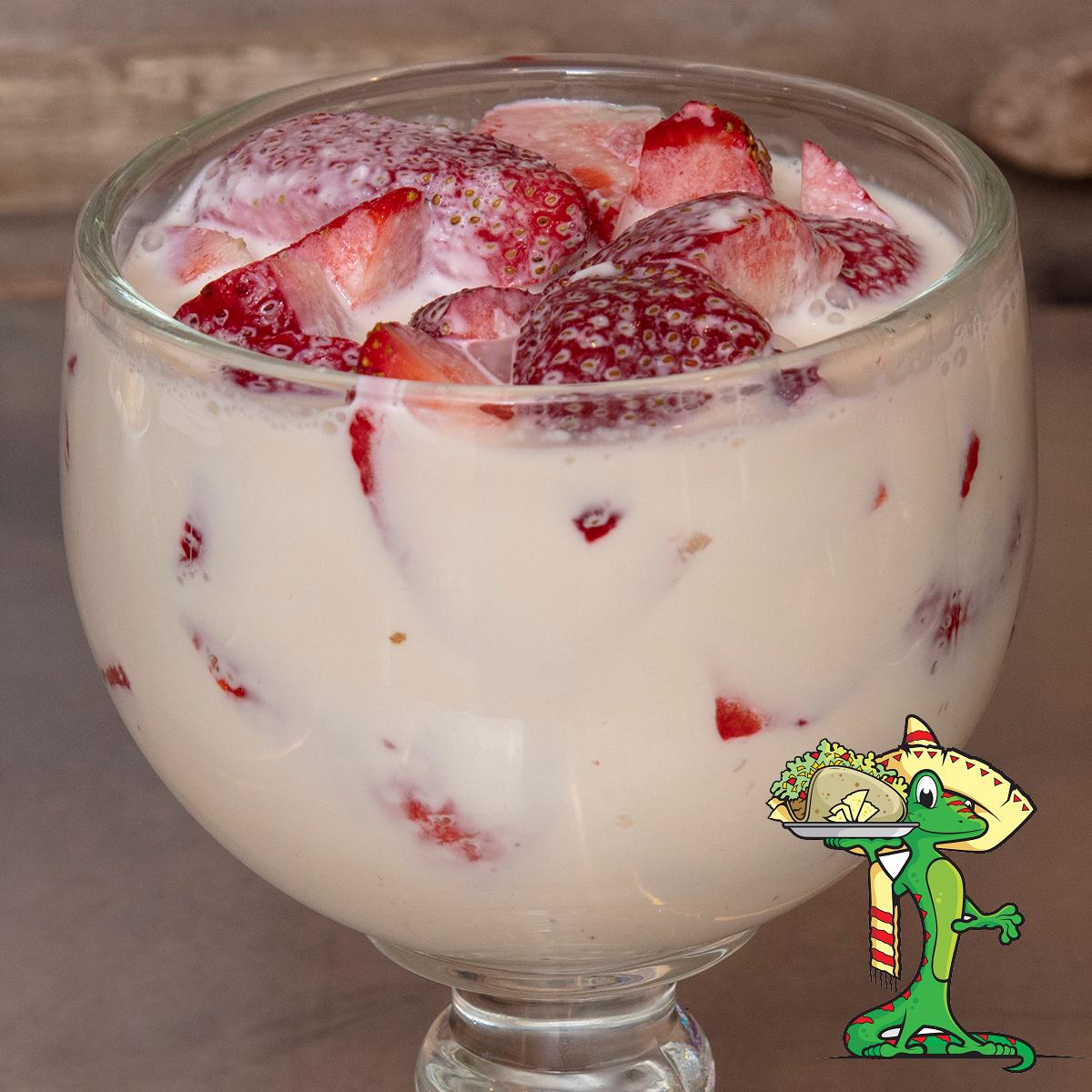 Order Fresas Con Crema food online from Gecko Grill store, Gilbert on bringmethat.com