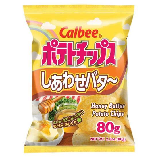 Order Calbee Honey Butter Potato Chips food online from IV Deli Mart store, Goleta on bringmethat.com