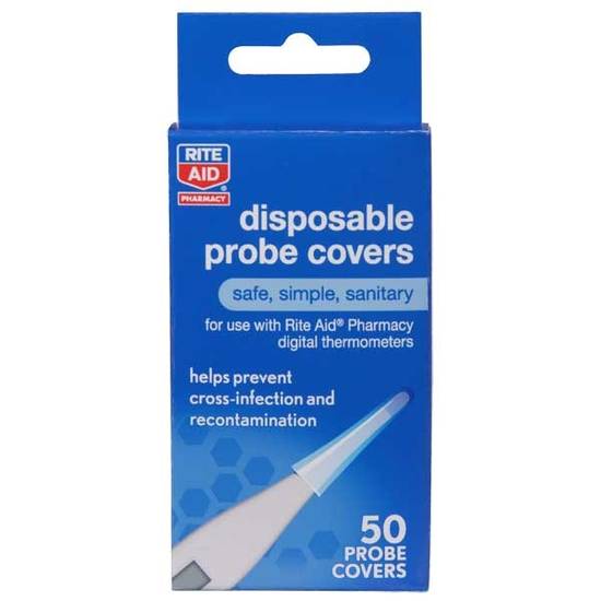 Order Rite Aid Disposable Probe Covers (50 ct) food online from Rite Aid store, PITTSBURGH on bringmethat.com