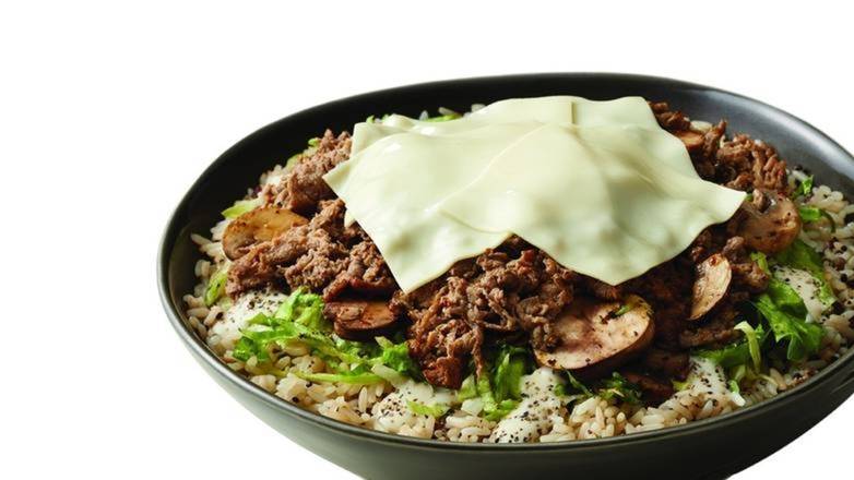 Order Steak Double Peppercorn Bowl food online from D'Angelo Grilled Sandwiches store, Middletown on bringmethat.com