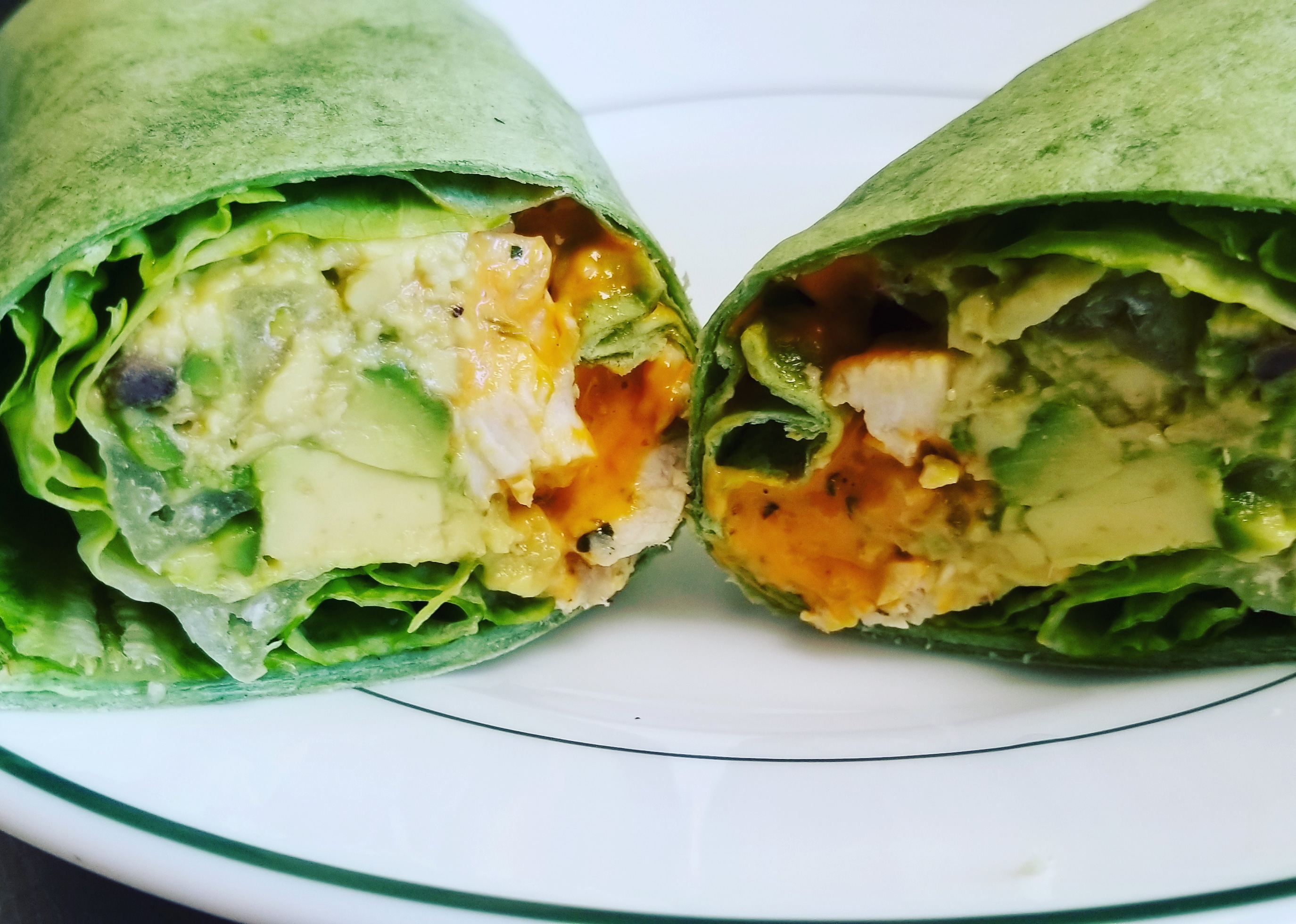 Order Chicken Avocado Wrap food online from Wings And Things store, Toms River on bringmethat.com