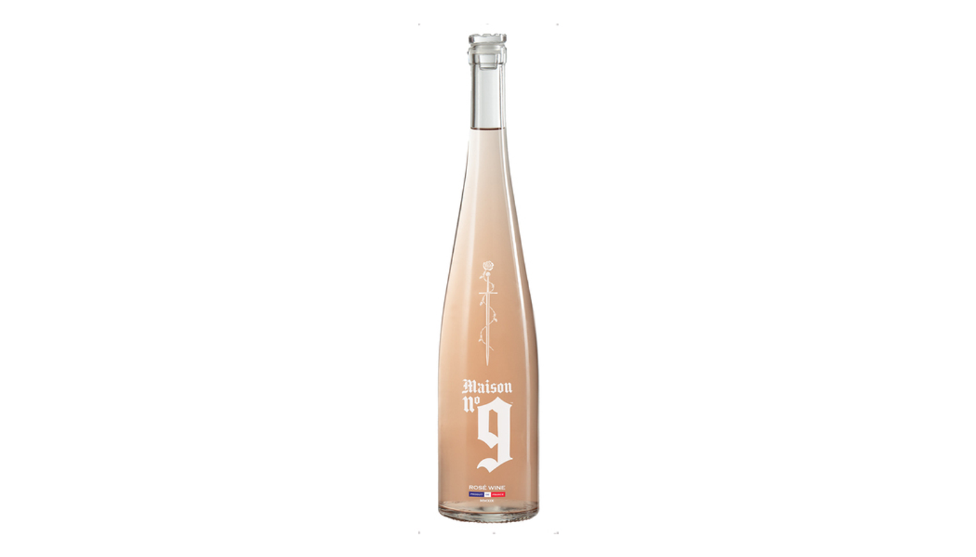 Order Maison No. 9 Rosé  by Post Malone 750mL food online from P & B Liquor & Fine Wine store, Long Beach on bringmethat.com