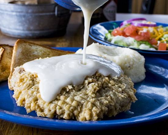 Order The Traditional Chicken Fried Steak food online from Hoffbrau Steak & Grill House store, Amarillo on bringmethat.com