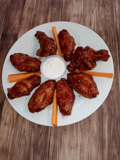 Order Sweet chili ‘Bad & Boujie’ wings  food online from Friends Café store, Camden on bringmethat.com