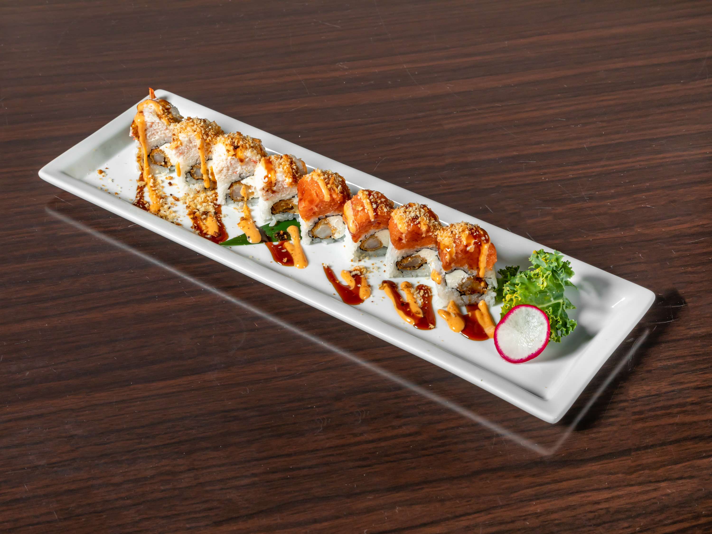 Order Jekyll and Hyde Roll food online from Hotto Sushi store, Orange on bringmethat.com