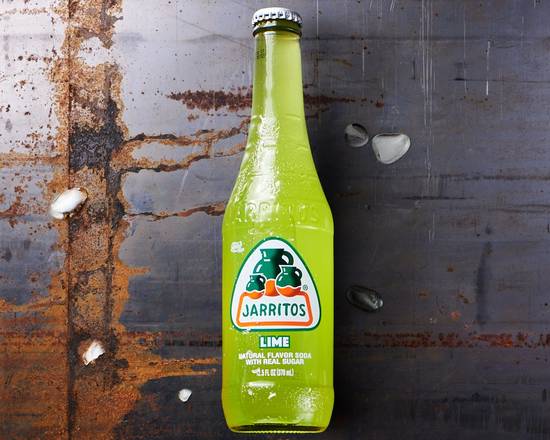 Order Jarritos Limón Mexican Soda food online from George Lopez Tacos store, Newark on bringmethat.com