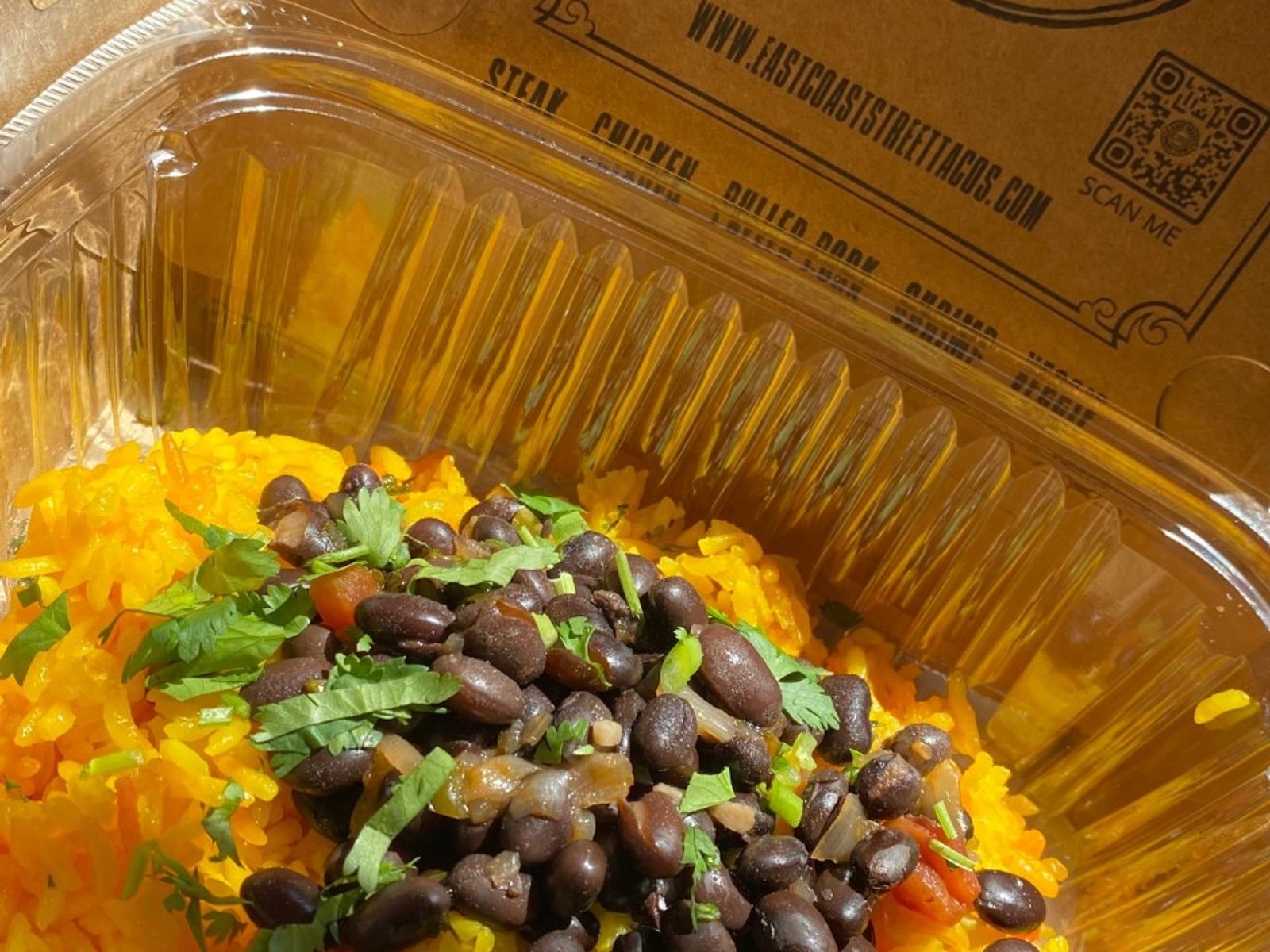 Order Rice and Beans food online from East Coast Street Tacos store, Brooklyn on bringmethat.com