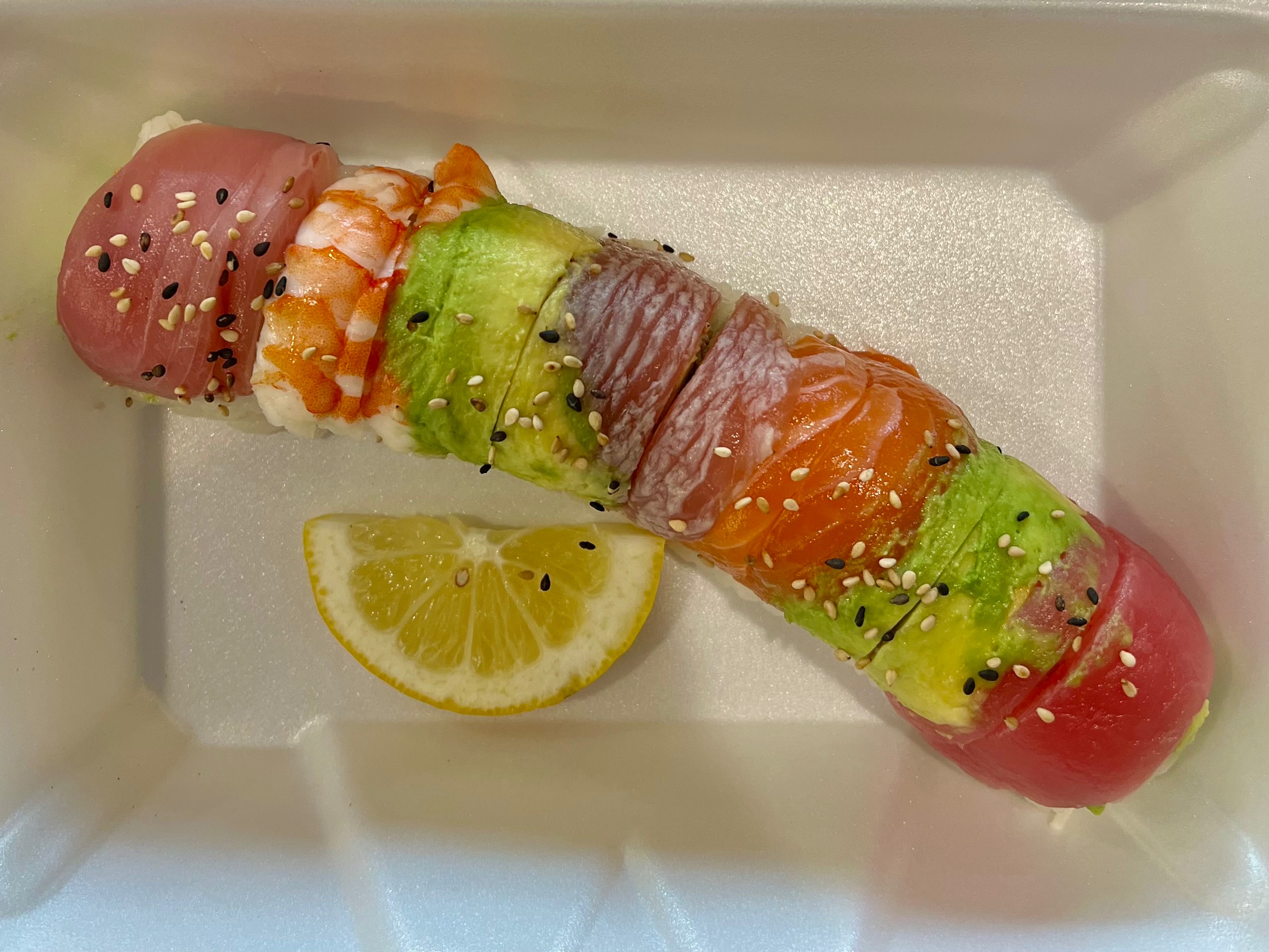 Order Rainbow food online from U Sushi & Grill store, Huntington Beach on bringmethat.com