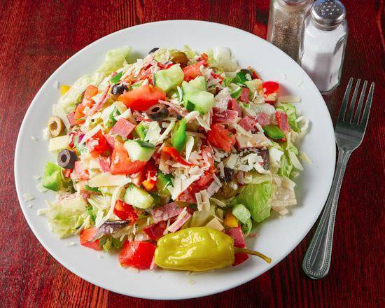 Order Large Antipasto Salad food online from Streets Of New York -1959 S Signal Butte Rd store, MESA on bringmethat.com