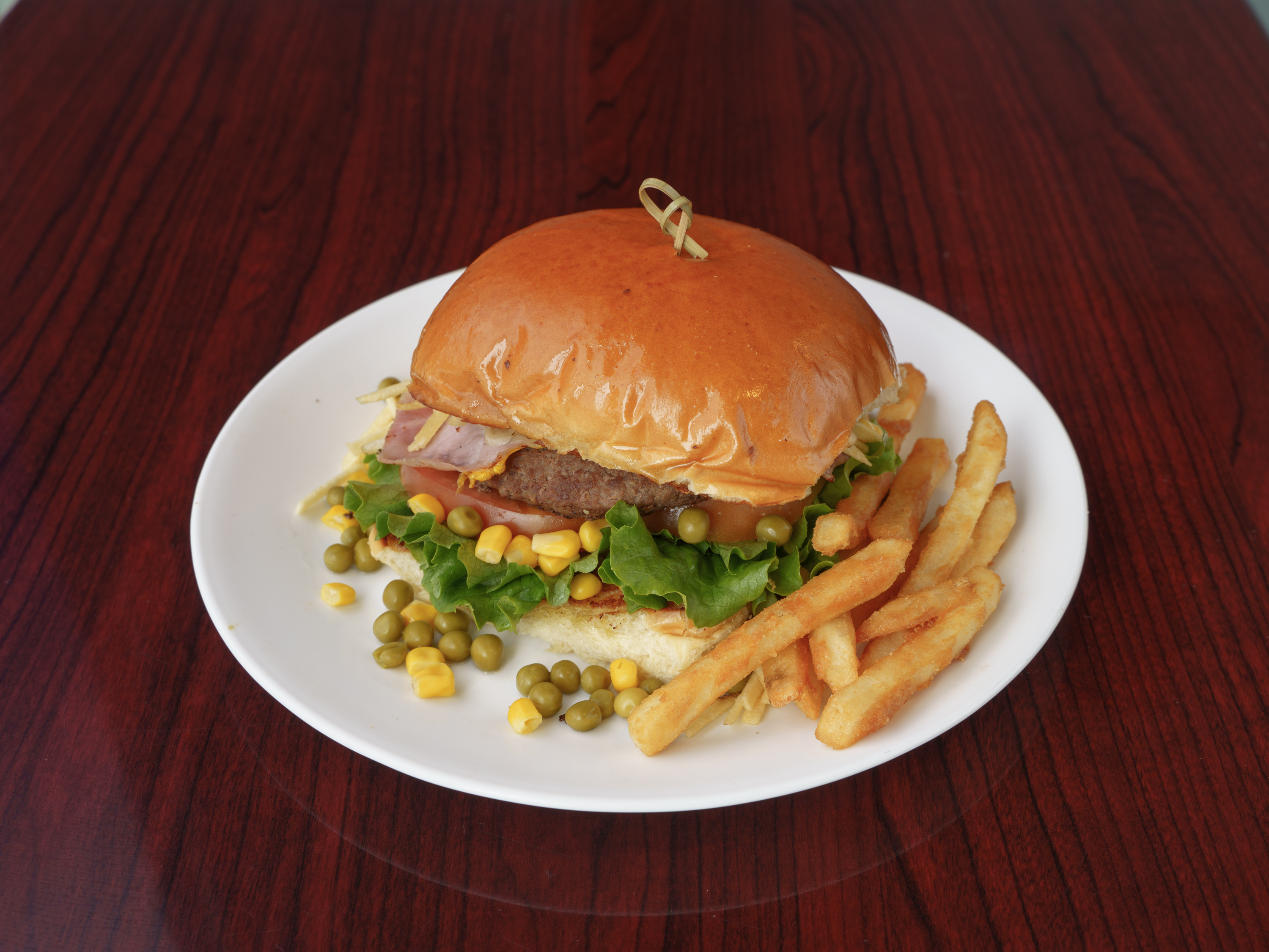 Order X-Salada Burger food online from Padaria Brasil store, Framingham on bringmethat.com