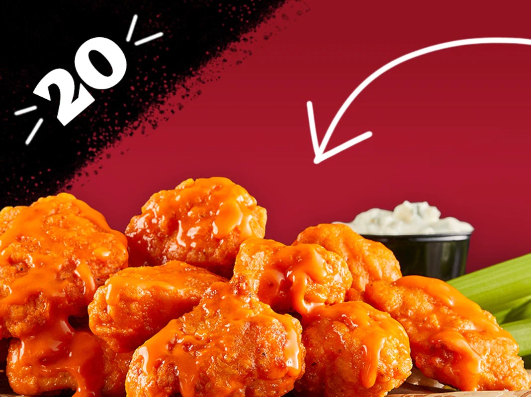 Order 20 Piece Boneless Wings food online from Wing Nut store, Camp Hill on bringmethat.com