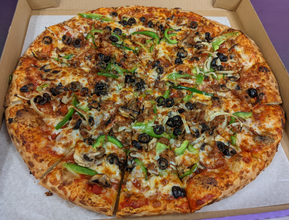 Order Mag-nificent Giant! food online from Magpies Gourmet Pizza Houghton store, Tucson on bringmethat.com