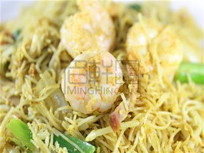 Order Singapore Stir-Fried Vermicelli Noodles food online from MingHin Cuisine - South Loop store, Chicago on bringmethat.com