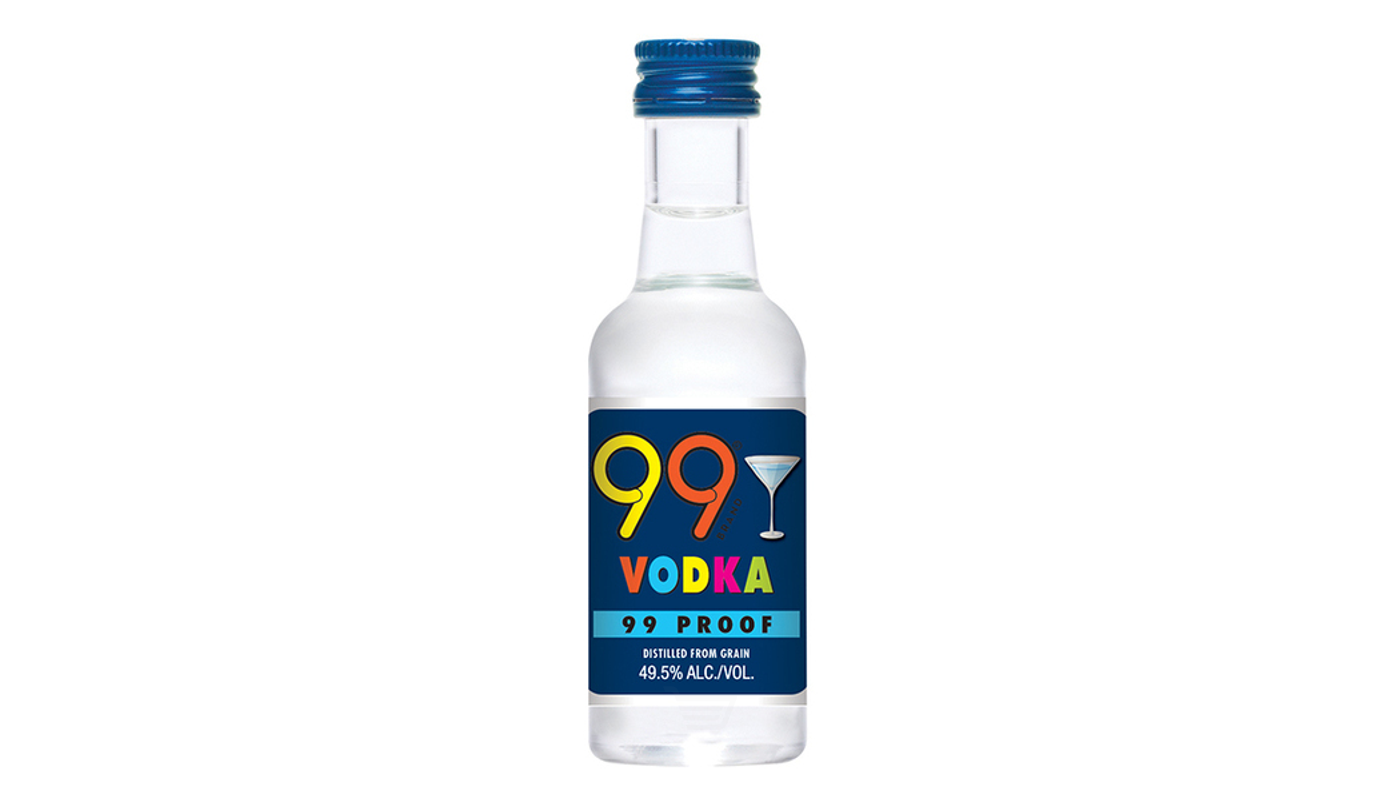 Order 99 Vodka 50mL food online from Orcutt Liquor & Deli store, Orcutt on bringmethat.com