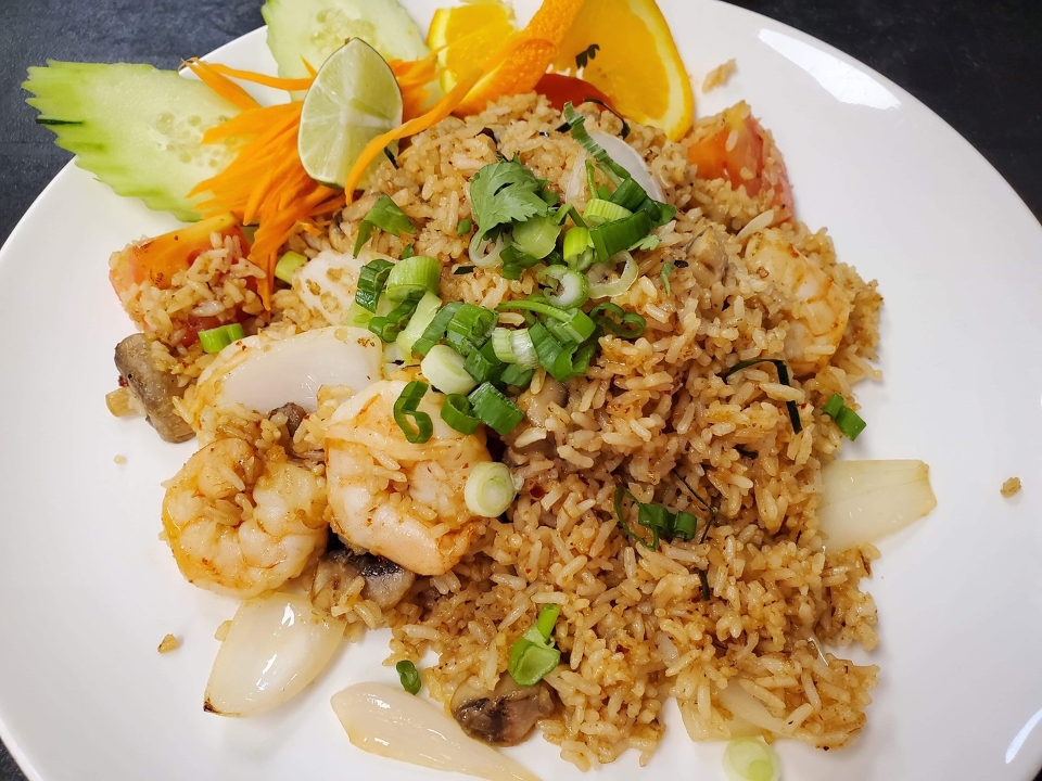 Order Tom Yum Fried Rice food online from Thai Spoon Las Vegas store, Las Vegas on bringmethat.com