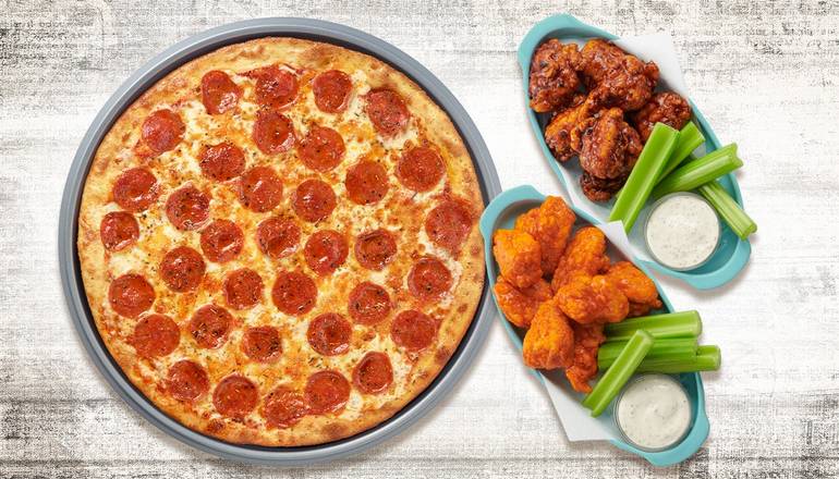 Order Pizza & Boneless Wings Combo food online from Pasqually Pizza & Wings P448 store, Whitehall on bringmethat.com