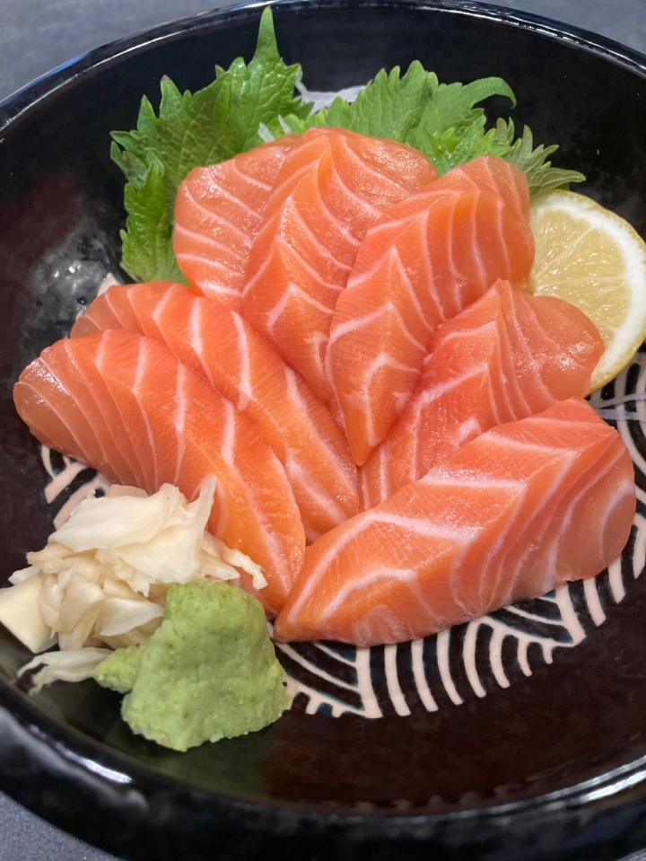 Order Sake Sashimi food online from Sushi Plus store, Redwood City on bringmethat.com