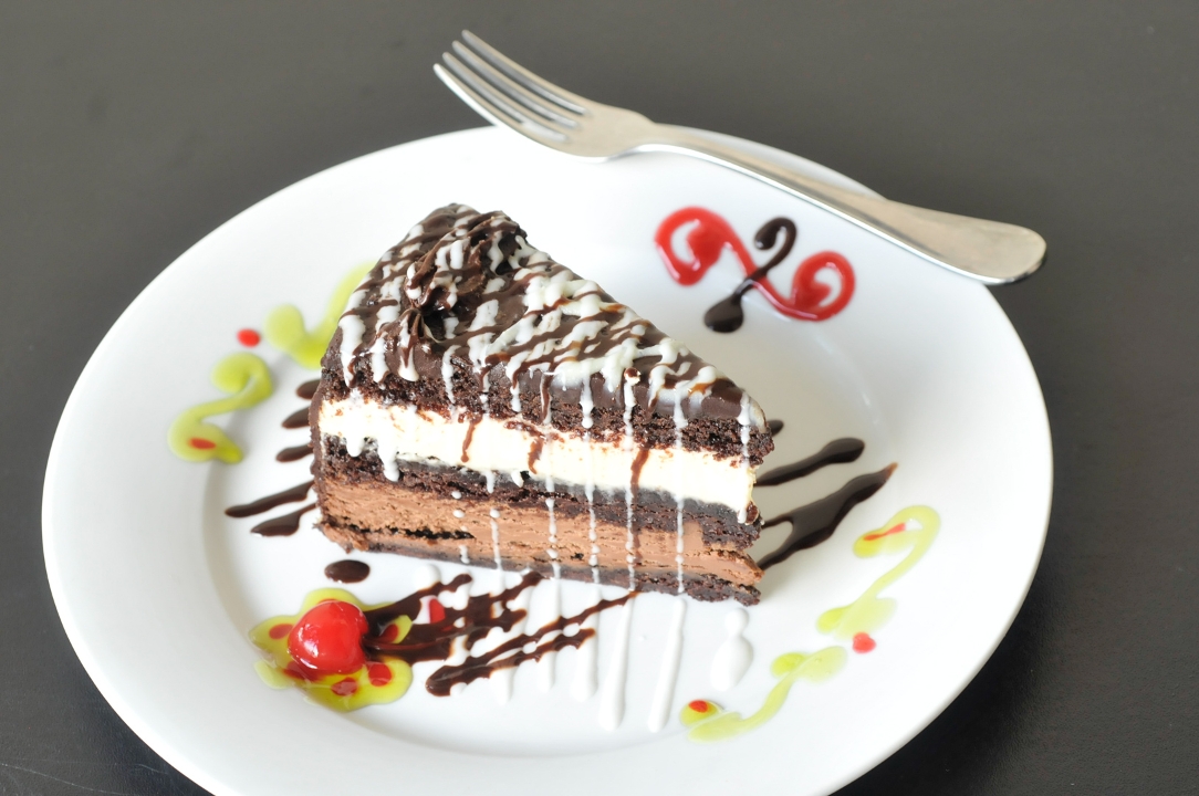 Order Chocolate Mousse Cake food online from Estancia Brazilian Steakhouse store, Austin on bringmethat.com