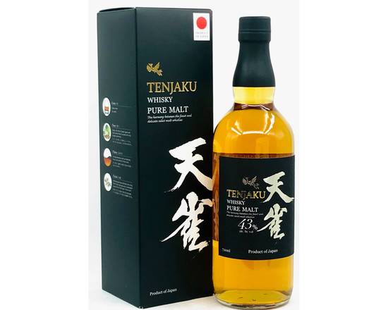 Order Tenjaku Whisky, Pure Malt Whisky · 750 mL food online from House Of Wine store, New Rochelle on bringmethat.com