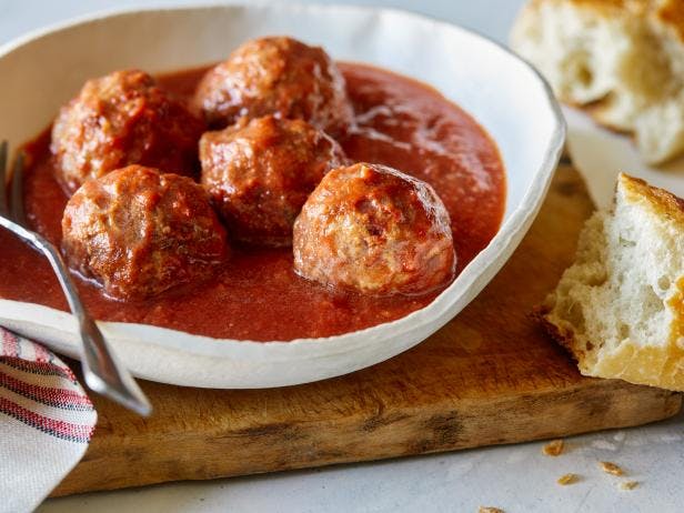 Order Meatballs - 4 Pieces food online from Golden Pizzeria store, Norfolk on bringmethat.com