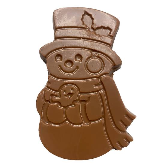 Order Sarris Candies Happy Snowman, Milk Chocolate - 2 oz food online from Rite Aid store, UNIONTOWN on bringmethat.com