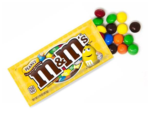 Order M&M's Peanut (1.74 oz) food online from Abc Discount Store store, San Diego on bringmethat.com