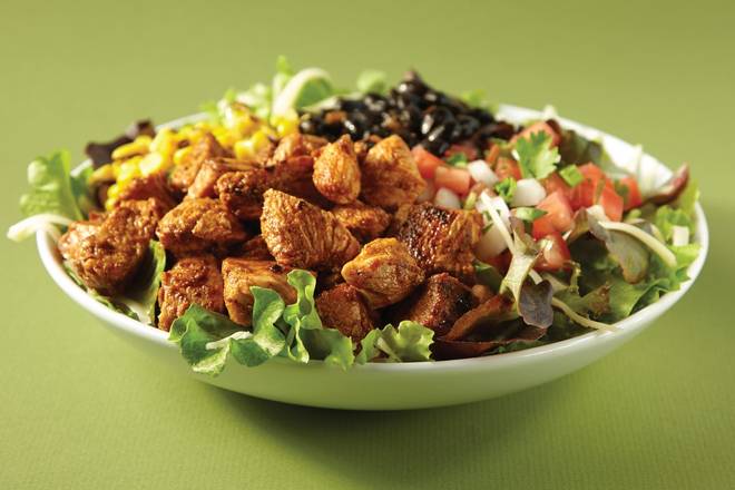 Order The Spicy Chicken Ranch Salad food online from Savage Burrito store, Reston on bringmethat.com