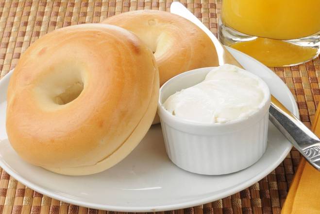 Order Bagel & Cream Cheese Platter food online from The Cracked Yolk store, Southampton on bringmethat.com