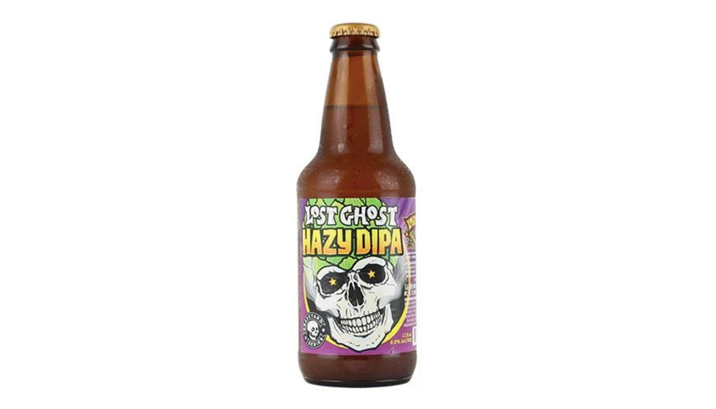 Order Lost Coast Ghost Hazy Double IPA 6x 12oz Bottles food online from Village Commons Liquor store, Camarillo on bringmethat.com
