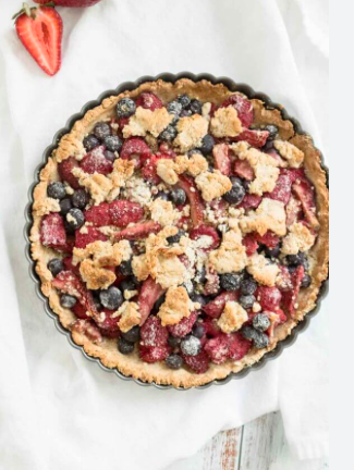 Order Berry Vegan Pie food online from Gold Leaf Pastry Shop store, Linden on bringmethat.com