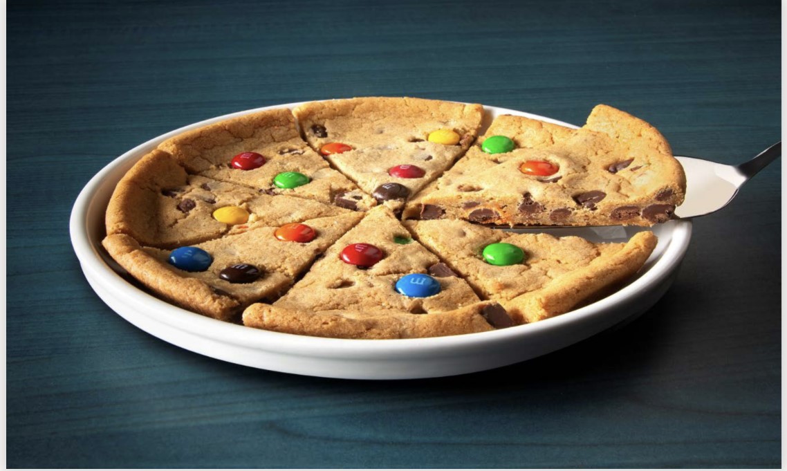 Order Pizza Cookie M & M  food online from Pine Knob Pizzeria and Catering store, Clarkston on bringmethat.com
