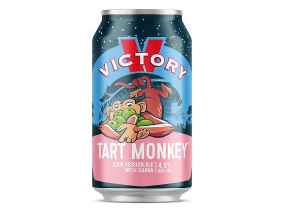 Order Victory Brewing Tart Monkey - 6x 12oz Cans food online from Jacob's Liquor store, Sachse on bringmethat.com