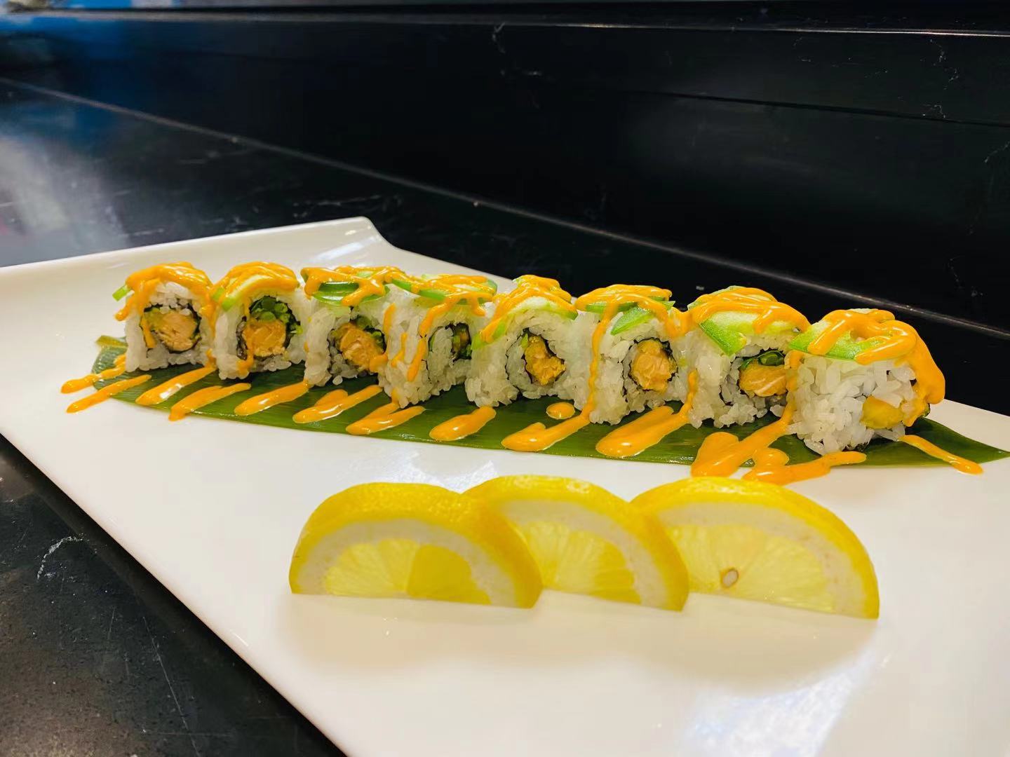 Order S13. Crazy Roll food online from Asian Cuisine & Sushi Bar store, Salt Lake City on bringmethat.com